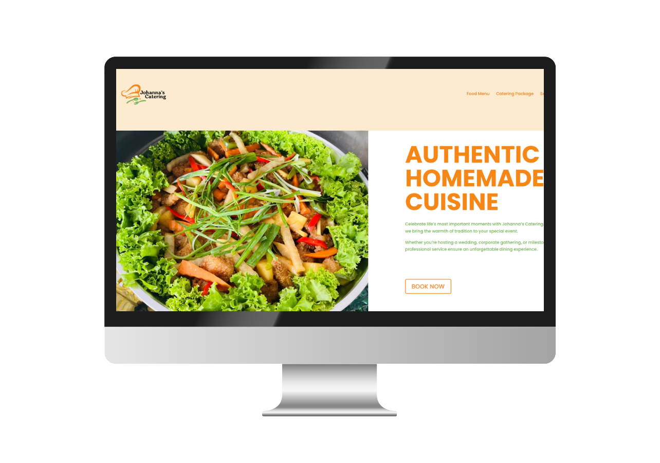 Johanna's Catering Website